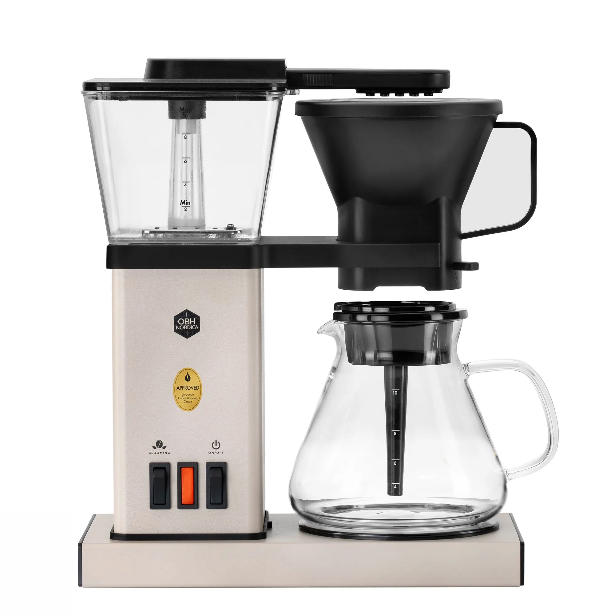 Blooming Prime kaffemaskine, sand, Kaffemaskiner hos HomeNordic