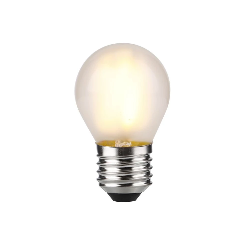 E27 4W dæmpbar LED kronepære, Glas hos HomeNordic