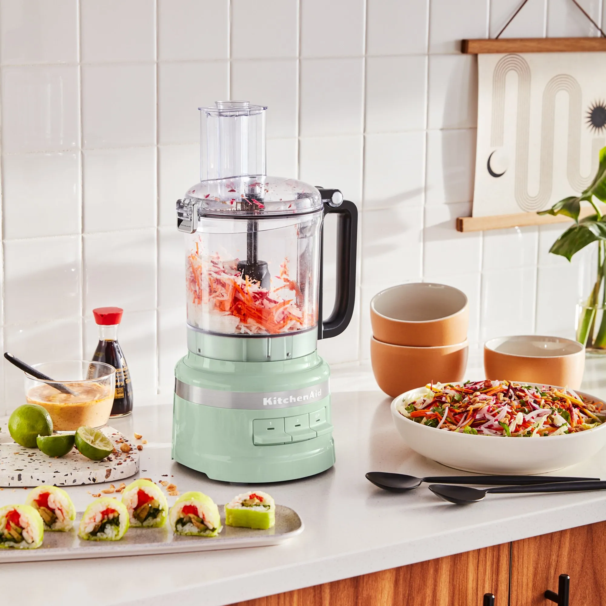 5KFP0921 Foodprocessor, 2,1 liter, pistachio, produktbillede 6 af 8, Foodprocessorer hos HomeNordic