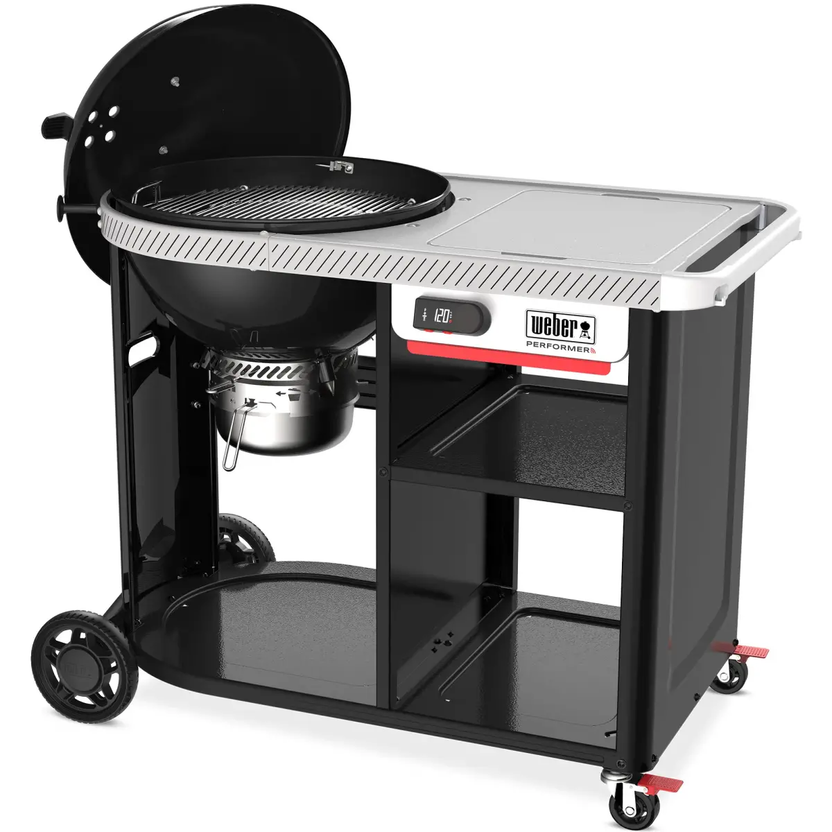 Performer Deluxe Smart kulgrill 57 cm, produktbillede 4 af 8 hos HomeNordic