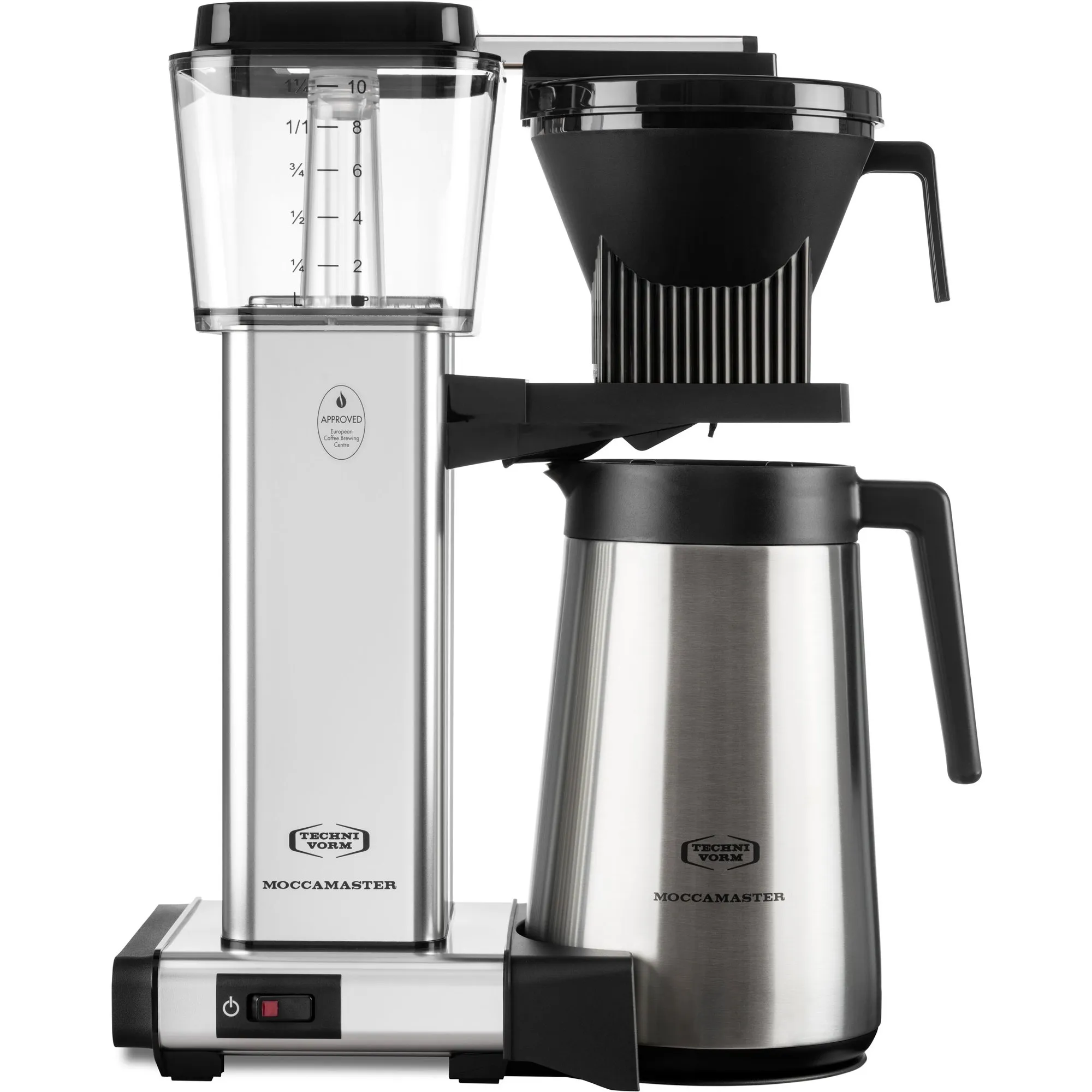 Automatic Thermo kaffebrygger 1,25 liter Polished Silver, Kaffemaskiner hos HomeNordic