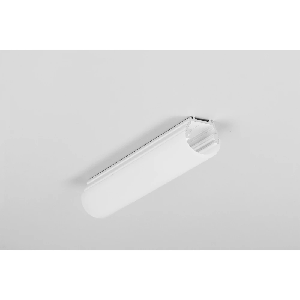 2m aluprofil UNI12 BCD/U, LED-profiler hos HomeNordic