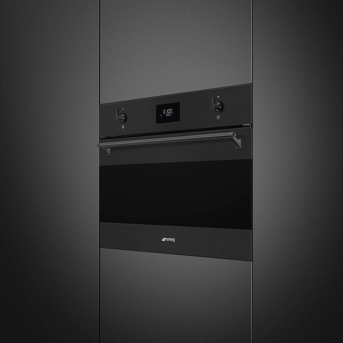 SMEG Kombiovn SO4301M1N, produktbillede 2 af 7, Ovne hos HomeNordic