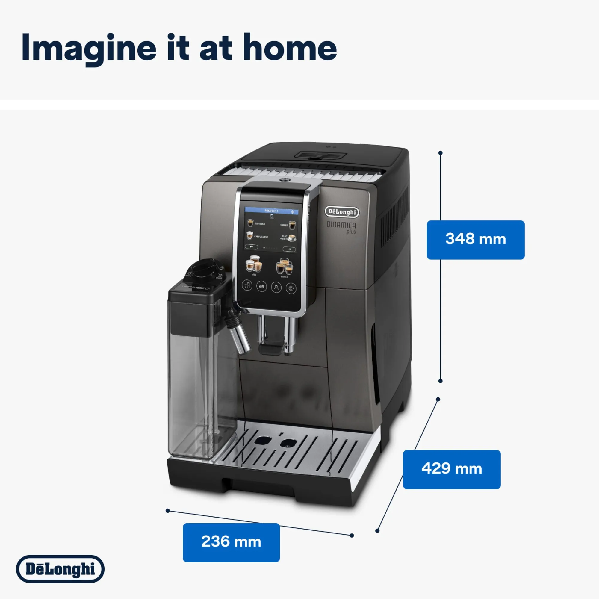 Dinamica Plus kaffemaskine, produktbillede 4 af 5, Kaffemaskiner hos HomeNordic