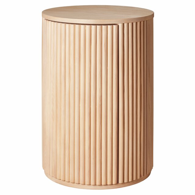 LENE BJERRE TONGA NATTBORD WHITE WASH ASK FINER MDF, produktbillede 3 af 24, Sideborde hos HomeNordic