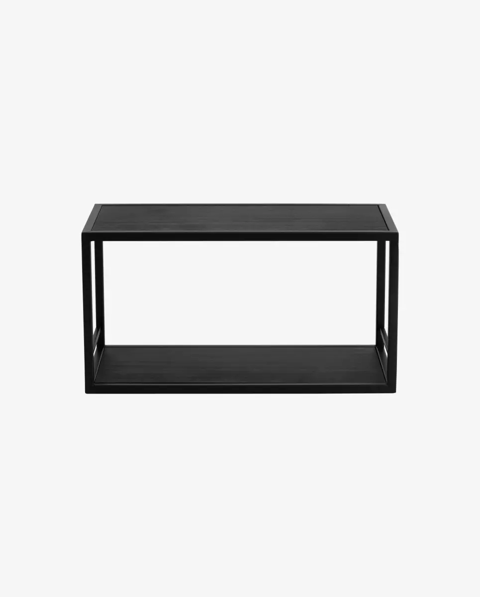 Nordal - FLINT hylde, sort, 40cm, produktbillede 4 af 4, Hylder hos HomeNordic