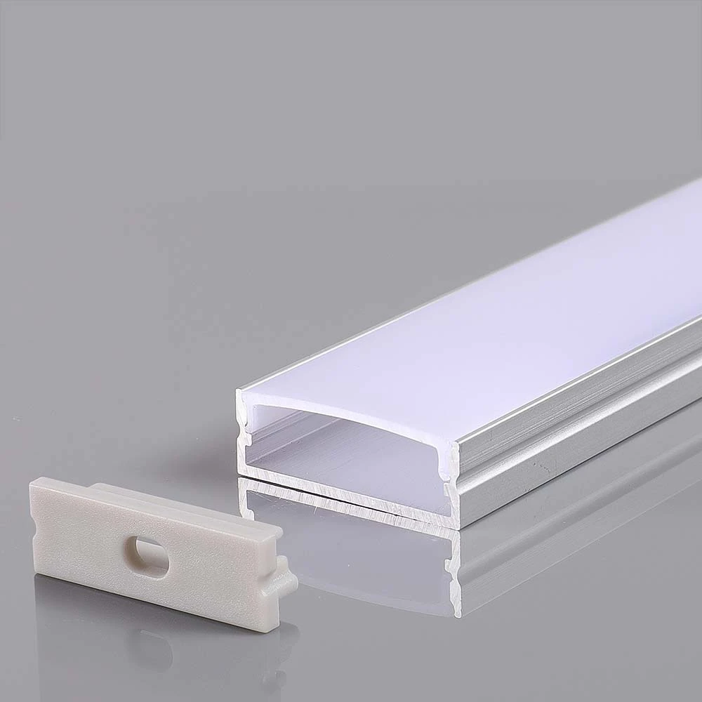 2m Alu profil til LED strips, LED-profiler hos HomeNordic