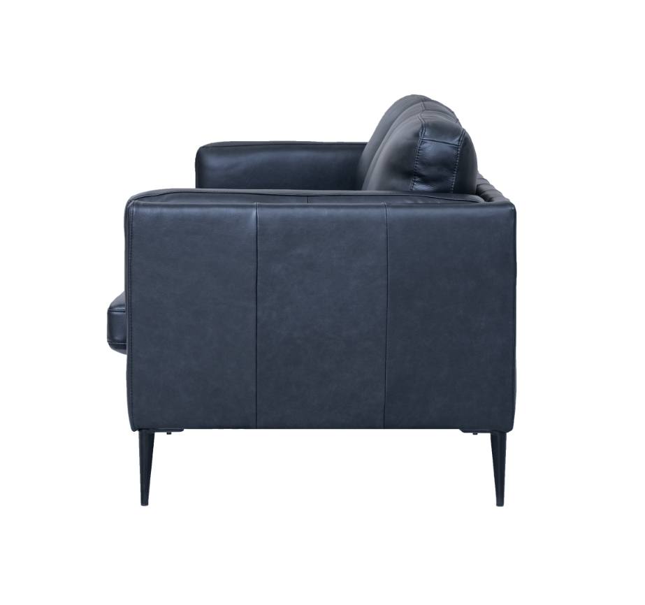Madrid sofa i sort okselæder, produktbillede 5 af 8, Sofaer hos HomeNordic
