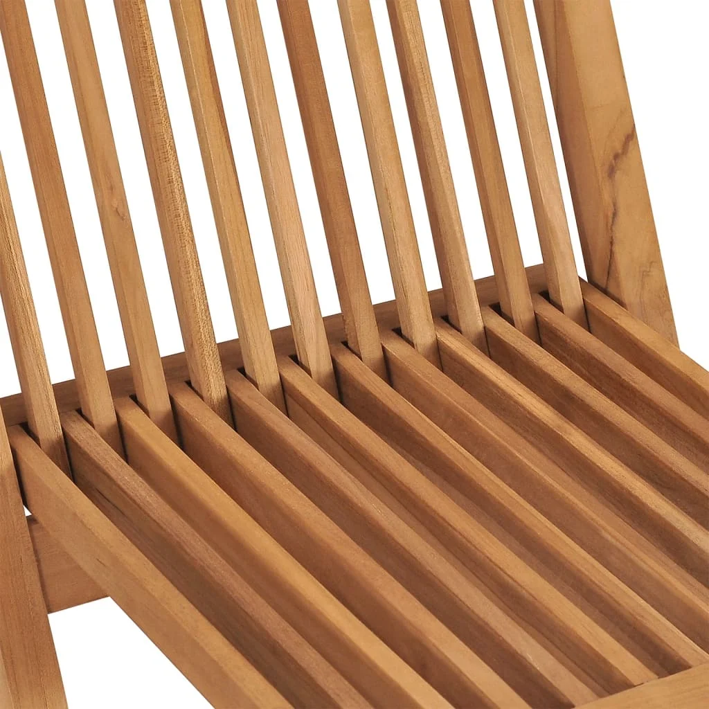 Foldbare Havestole Massivt Teaktræ, produktbillede 8 af 12, Havestole i teaktræ hos HomeNordic