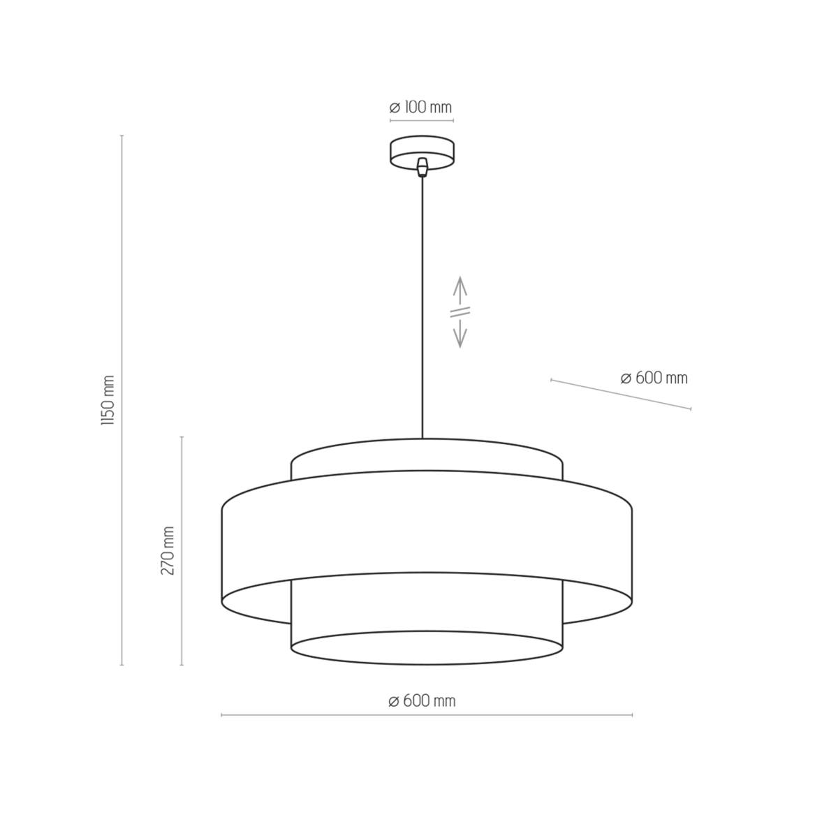 TK Calisto loftlampe, produktbillede 2 af 3, Loftlamper hos HomeNordic