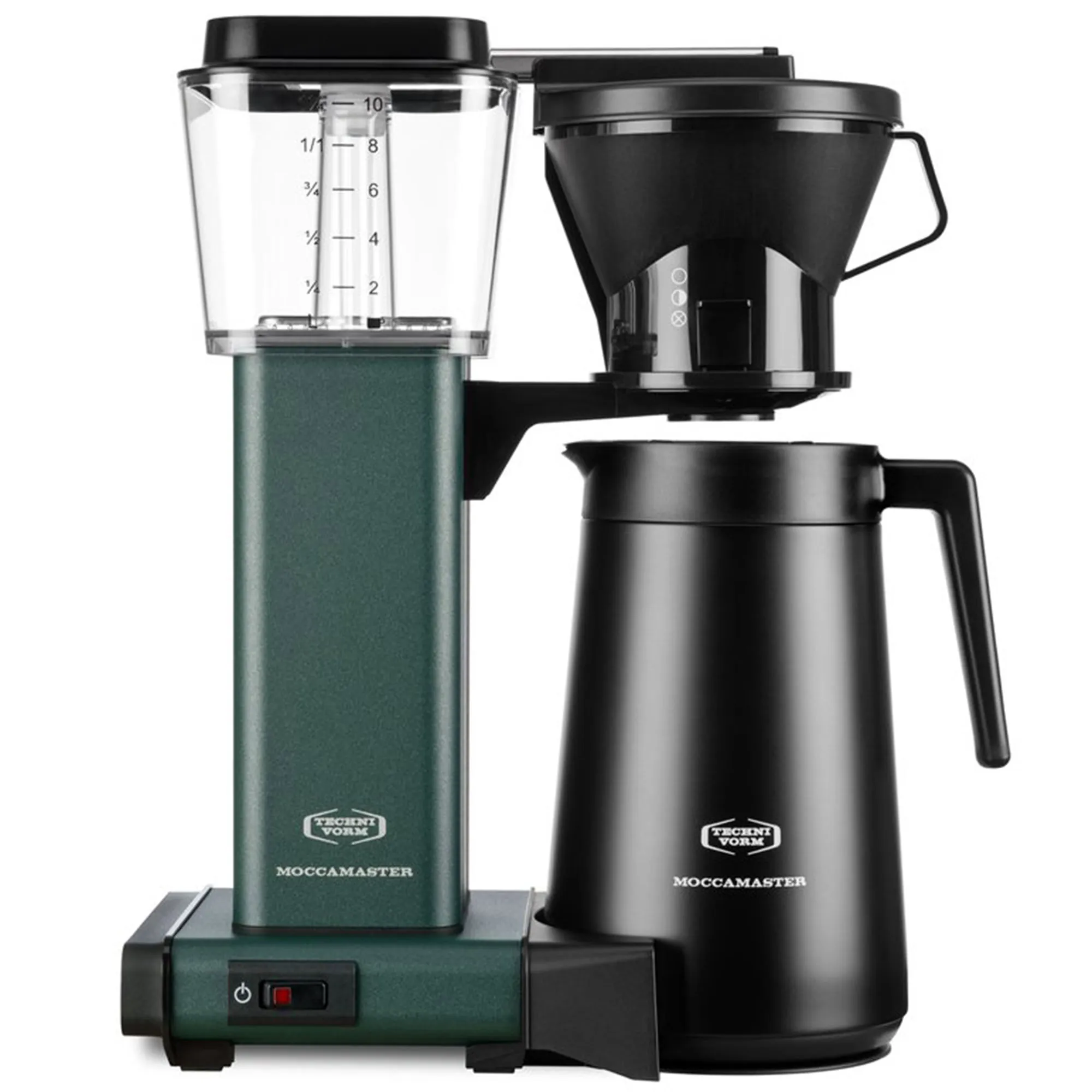 Manual Thermo kaffemaskine, forest green, Kaffemaskiner hos HomeNordic