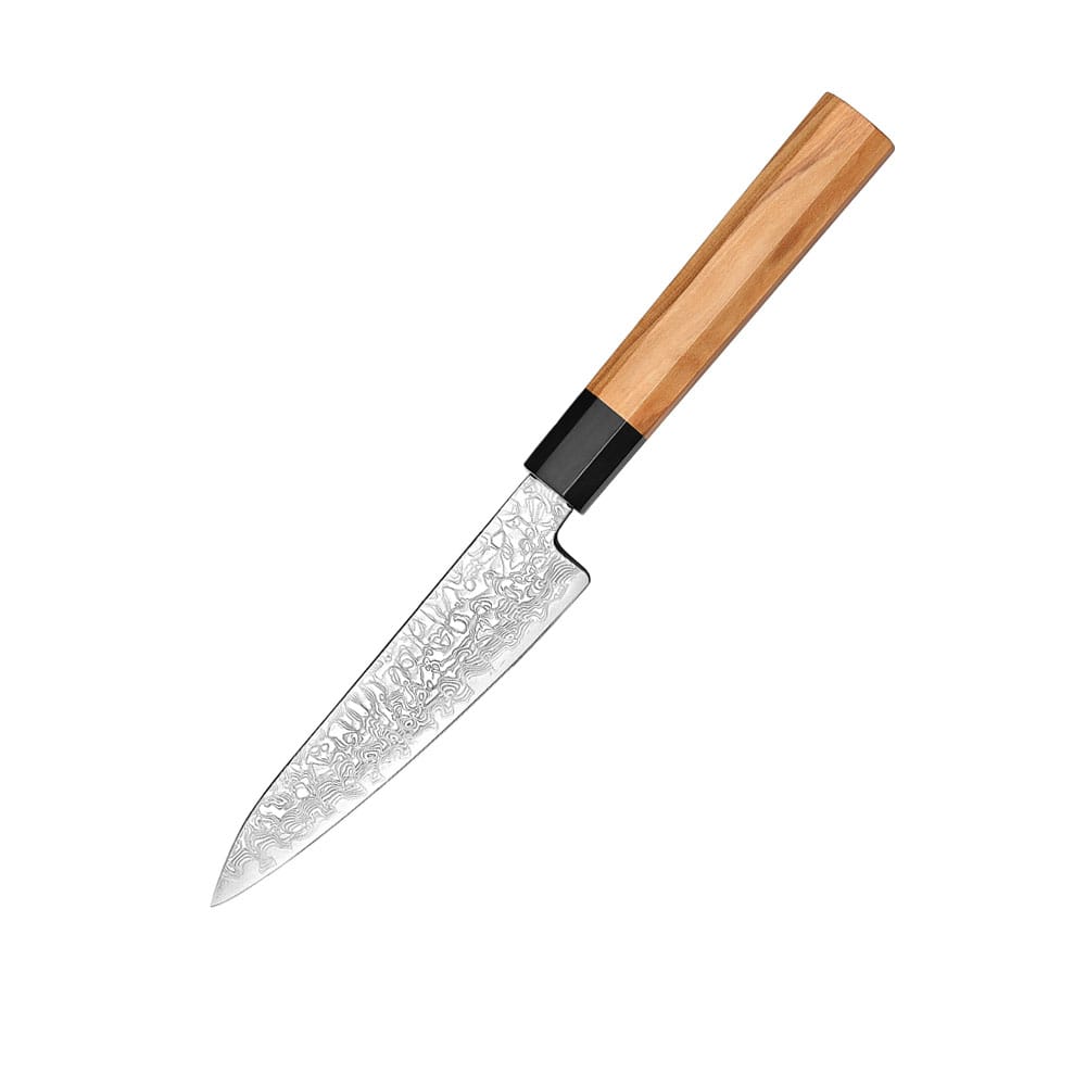 Yuki-onna | Petty 135 mm | Japansk Utility kniv | Rinzen #2 & Damaskus67, Knive & skæreudstyr hos HomeNordic