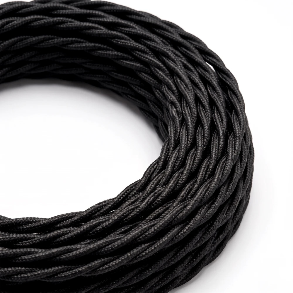 5m Stofledning 2x0.75 mm², tekstil, Pendler hos HomeNordic
