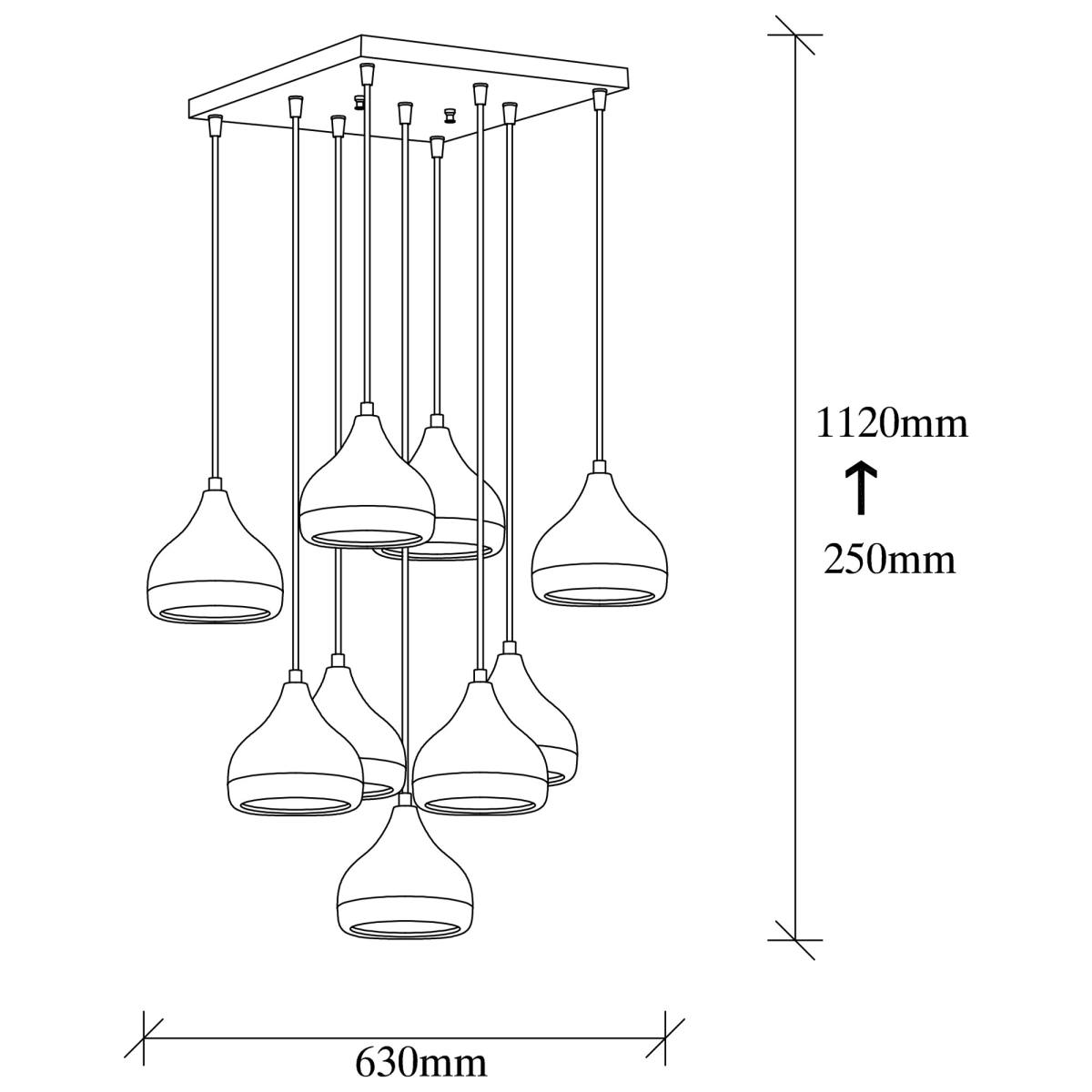 LUMI Pavia loftlampe, produktbillede 2 af 7, Loftlamper hos HomeNordic