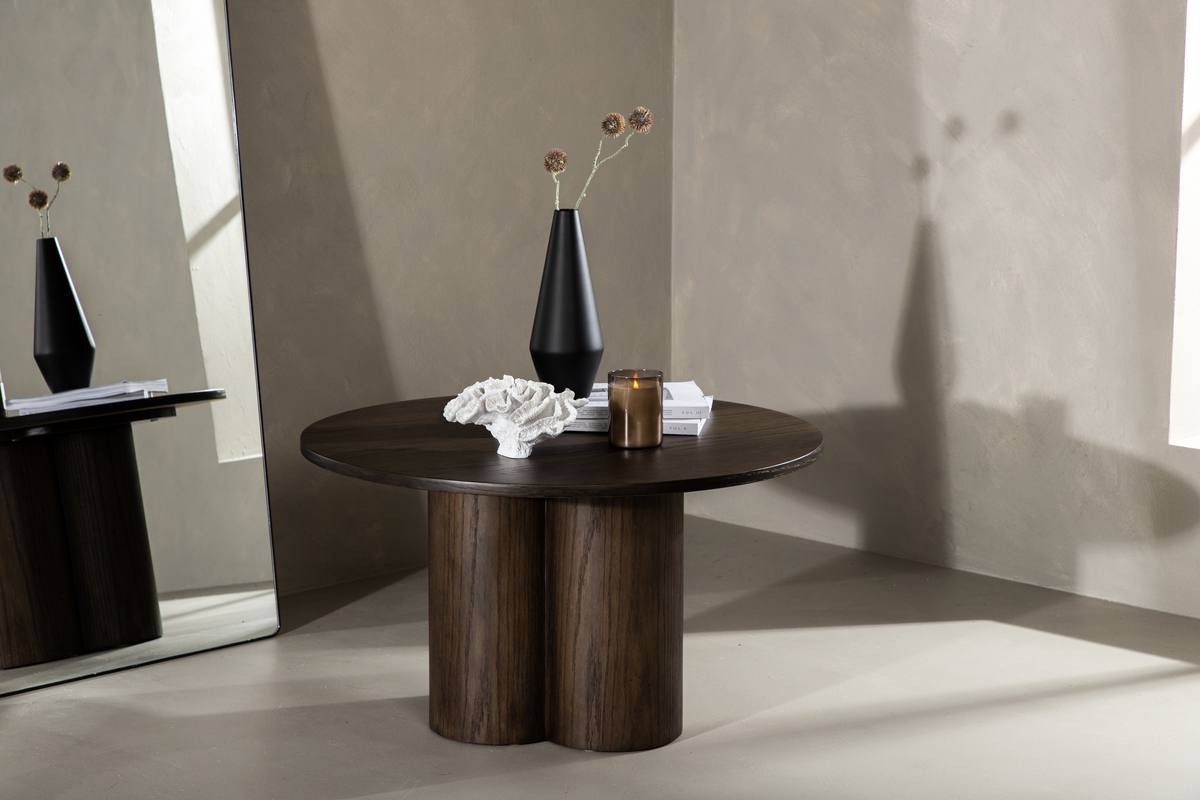 Just- Sofabord i mocca farvet finer, produktbillede 4 af 6, Moderne designs hos HomeNordic
