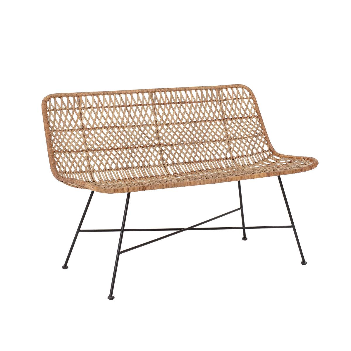 BLOOMINGVILLE HALLIE SOFA RATTAN NATUR, produktbillede 3 af 7, Sofaer hos HomeNordic
