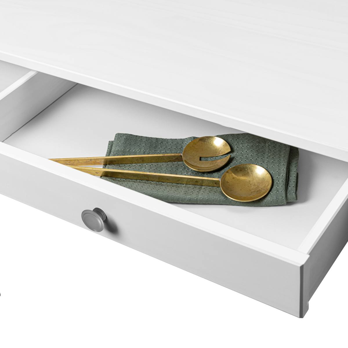 NORDIC LIVING COLLECTION Chilly Home spisebord, m. 1 skuffe, produktbillede 6 af 8, Spiseborde hos HomeNordic
