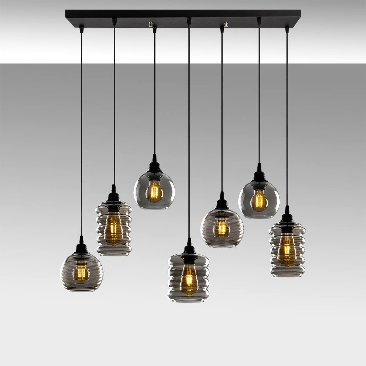 LUMI Kyklonix loftlampe, produktbillede 6 af 9, Loftlamper hos HomeNordic