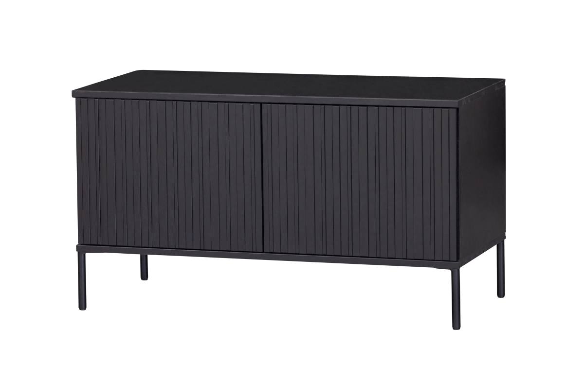 WOOOD EXCLUSIVE New Gravure TV-bord, m. 2 push to open låger, produktbillede 2 af 8, TV-borde hos HomeNordic