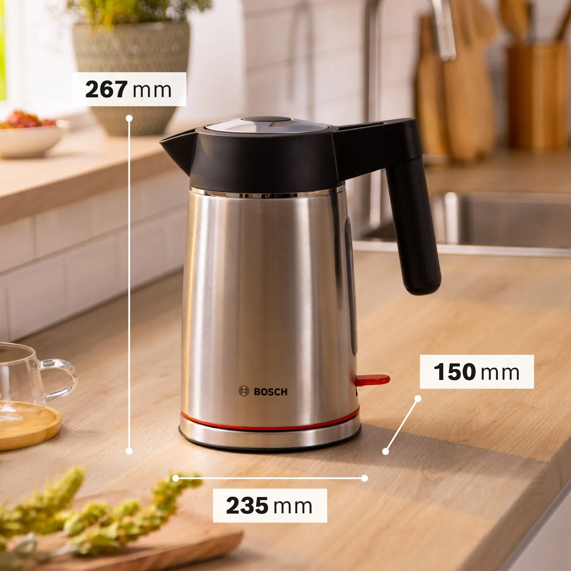 MyMoment Elkedel 1.7L Rustfrit Stål, produktbillede 7 af 12, Elkedler hos HomeNordic