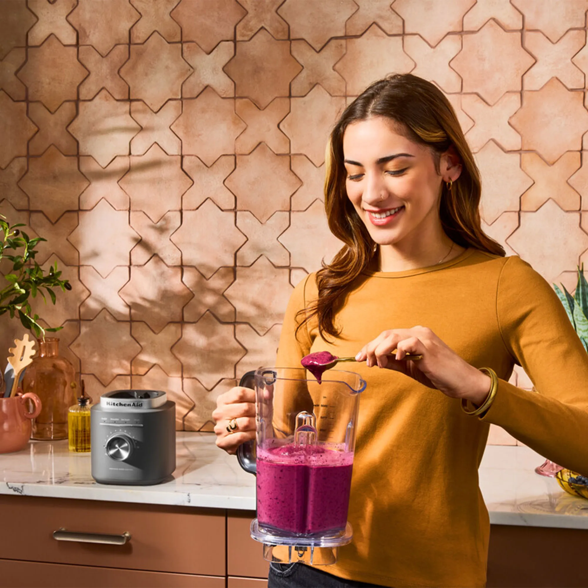 Kitchenaid Pure Power Blender 2,1 liter, charcoal grey, produktbillede 6 af 6, Blendere hos HomeNordic