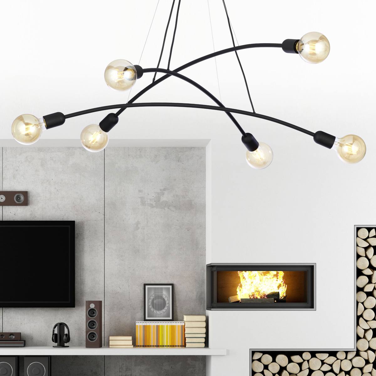 TK Helix loftlampe, produktbillede 6 af 6, Loftlamper hos HomeNordic