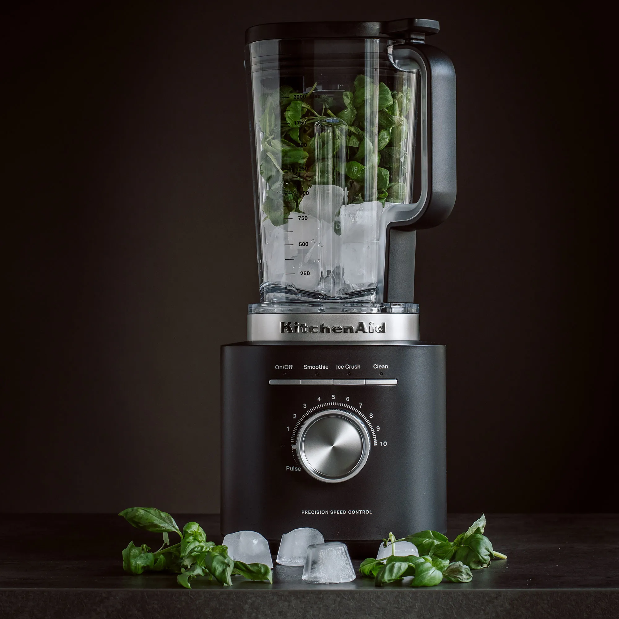 Kitchenaid Pure Power Blender 2,1liter, matte black, produktbillede 2 af 9, Blendere hos HomeNordic