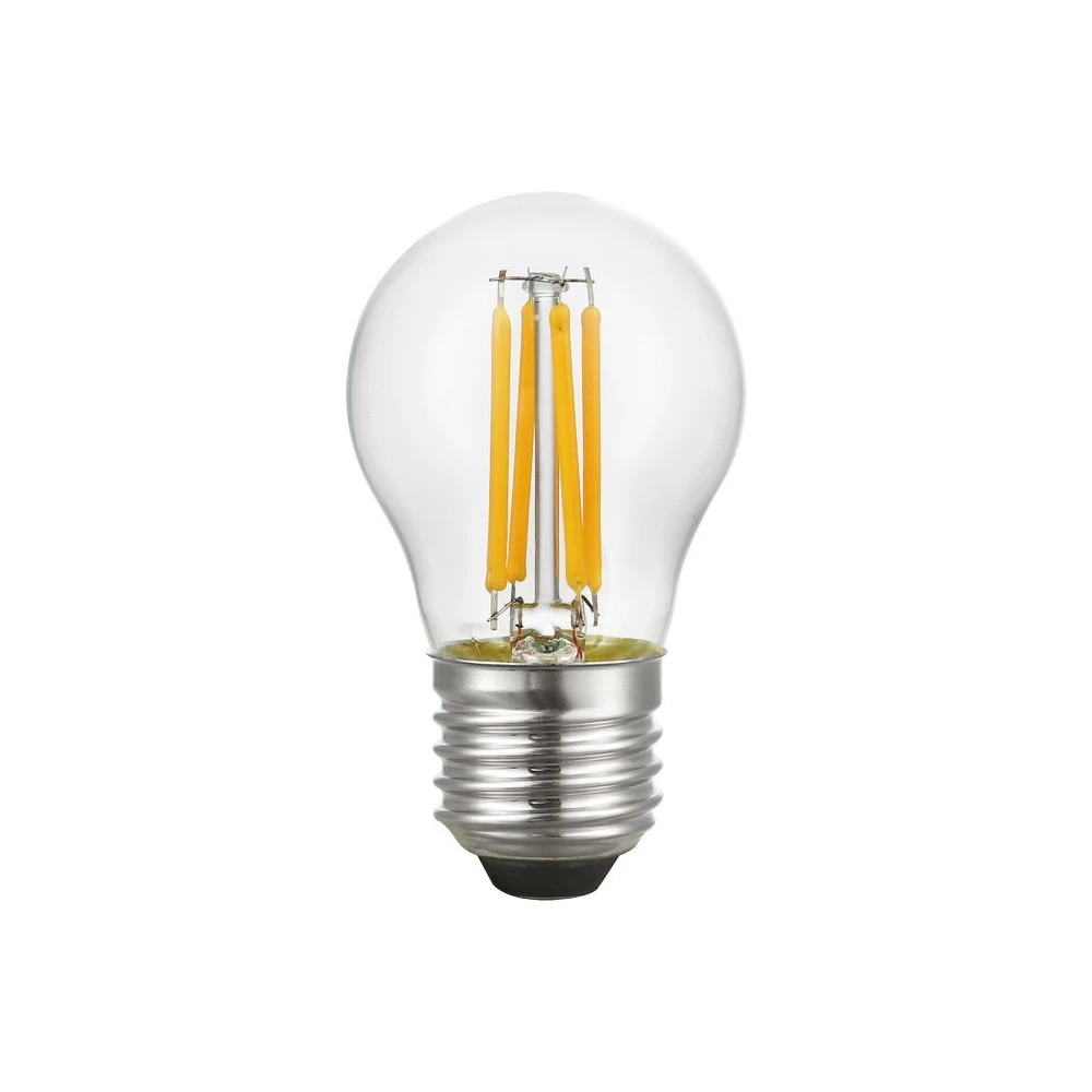 E27 4W filament kronepære, 24V, Glas hos HomeNordic