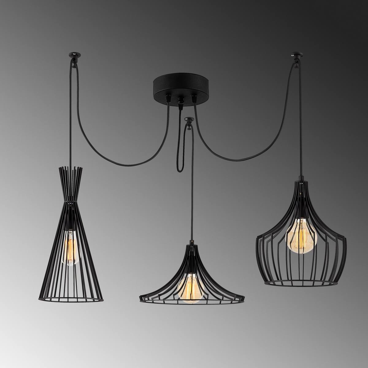 LUMI Bergerac loftlampe, produktbillede 4 af 7, Loftlamper hos HomeNordic