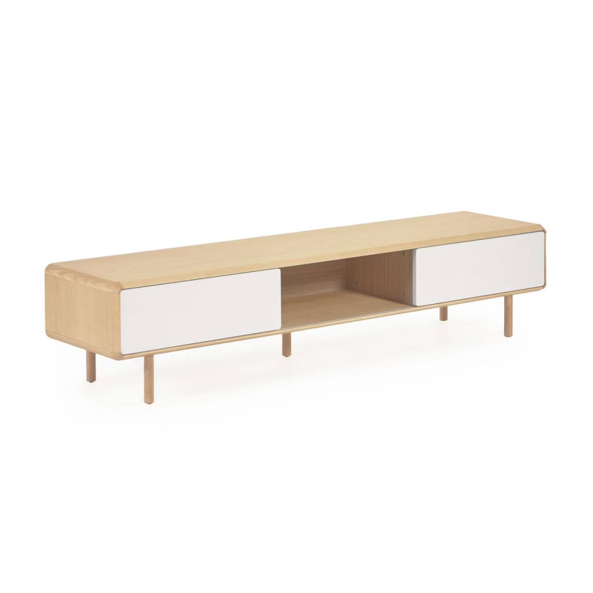 KAVE HOME Anielle TV-bord, m. 2 skydelåger, TV-borde hos HomeNordic