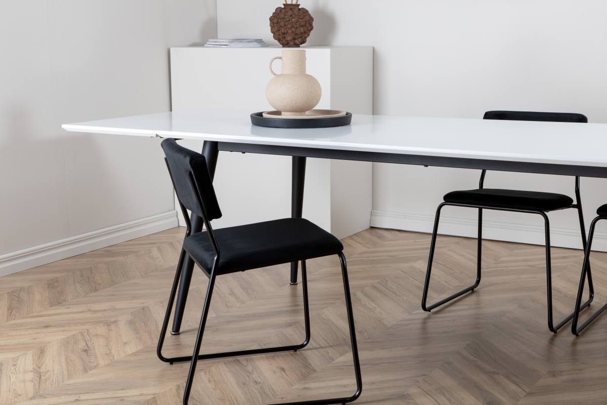 VENTURE DESIGN Jimmy spisebord, m. udtræk, produktbillede 12 af 13, Spiseborde hos HomeNordic