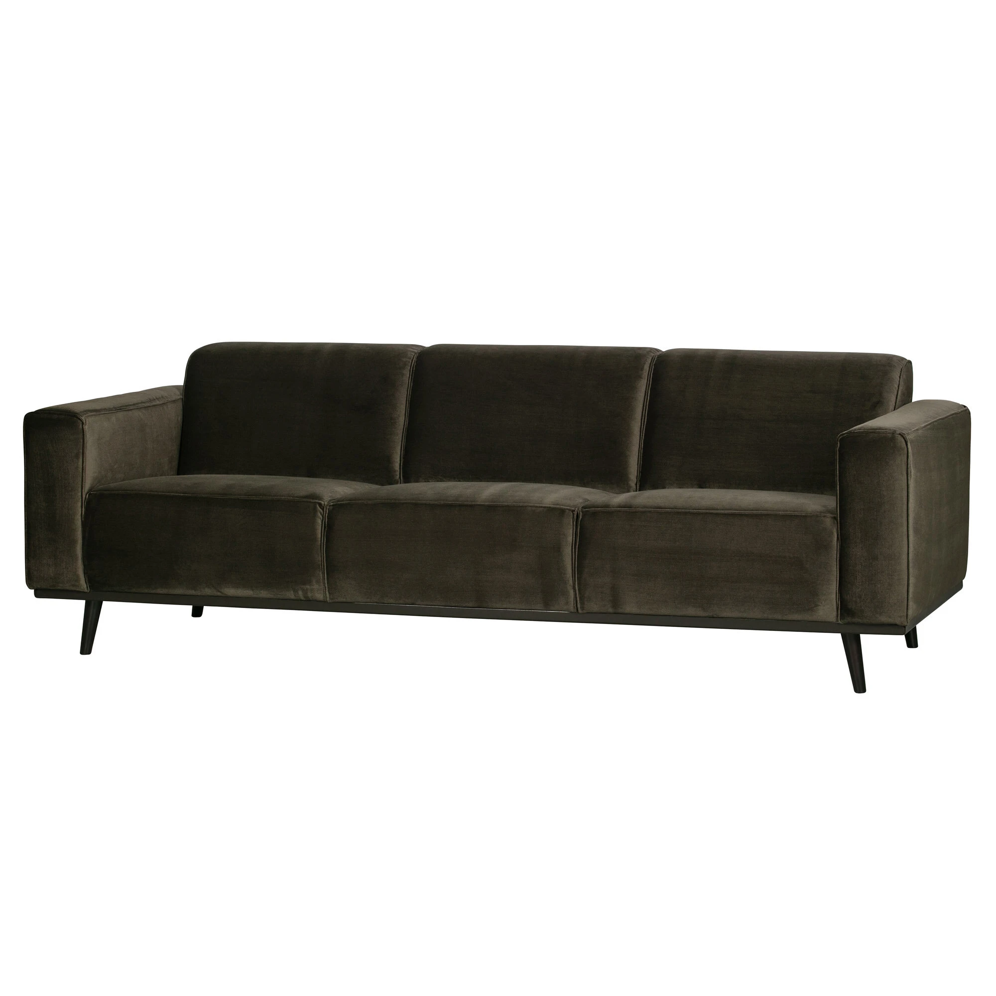 Statement 3-pers Sofa 230 cm Velour, produktbillede 2 af 7, Sofaer hos HomeNordic