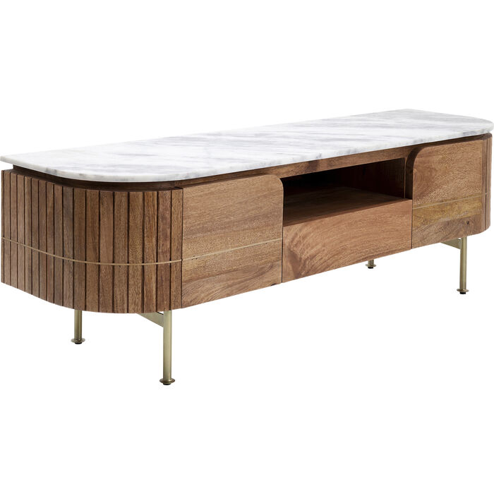 KARE DESIGN Grace TV-bord, m. 2 låger og 1 skuffe, produktbillede 2 af 12, TV-borde hos HomeNordic