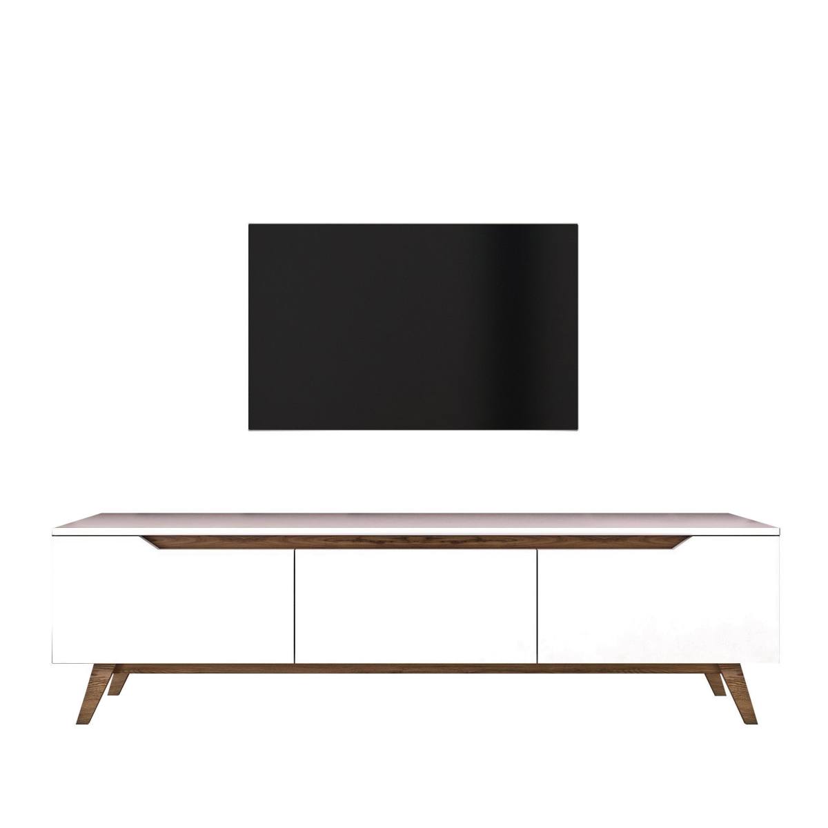 NORDVÄRK D1 TV-bord, m. 3 låger, produktbillede 4 af 11, TV-borde hos HomeNordic