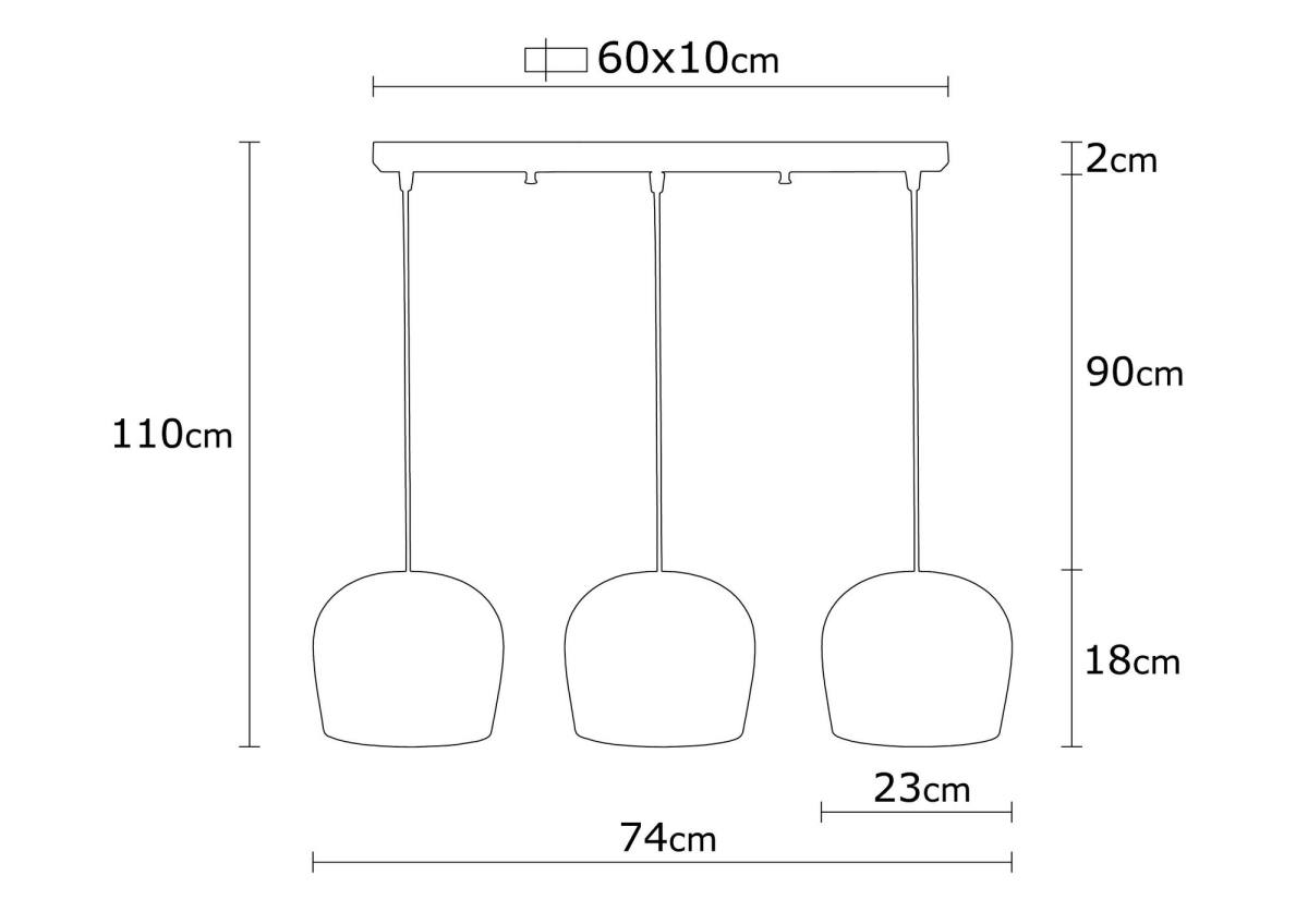 LUMI Chambéry loftlampe, produktbillede 2 af 6, Loftlamper hos HomeNordic