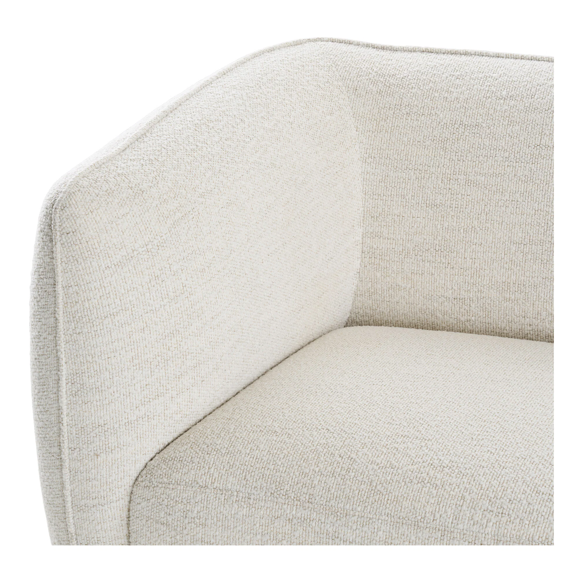 HOUSE NORDIC NOOR LOUNGESOFA HØJERSTILLET 2 PUDER HVID, produktbillede 3 af 6, Sofaer hos HomeNordic