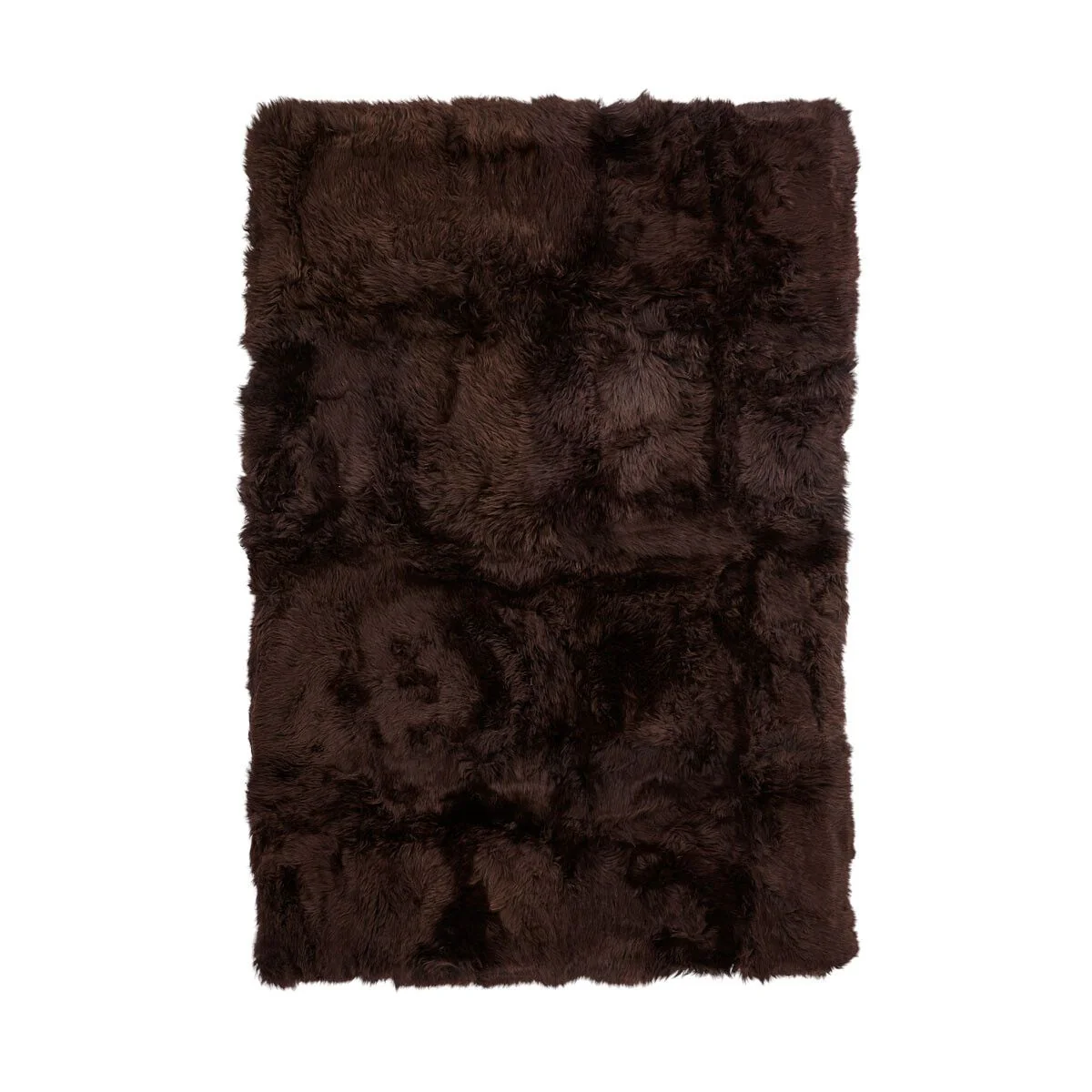 NATURES COLLECTION DESIGNERGULVTÆPPE LANGHÅRET NEW ZEALAND CHOKOLADE, Tæpper hos HomeNordic