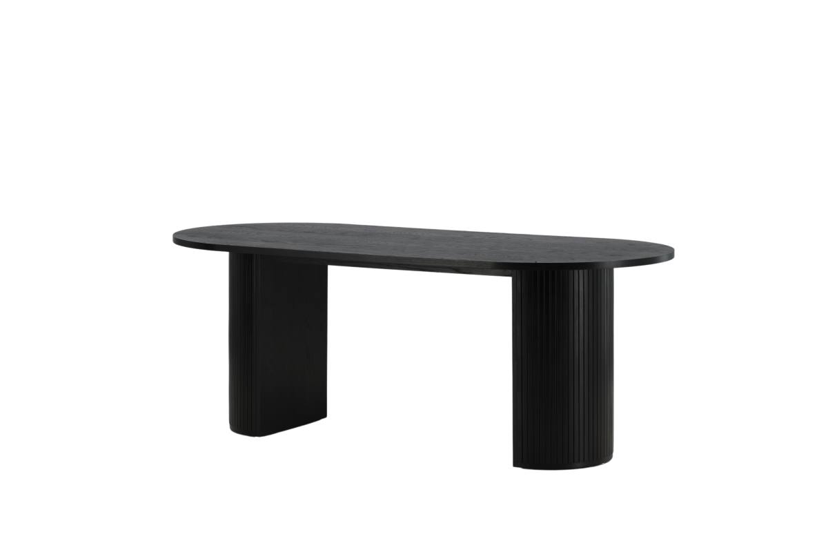 VENTURE DESIGN Bianca spisebord, oval, produktbillede 2 af 14, Spiseborde hos HomeNordic