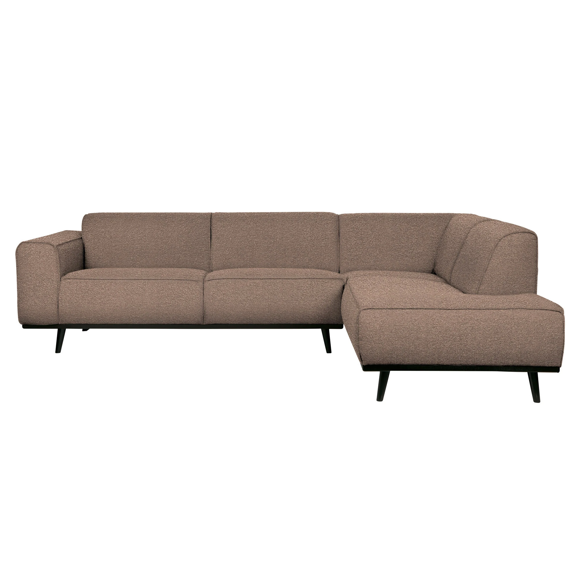 Statement Hjørnesofa Højrevendt Boucle, Sofaer hos HomeNordic