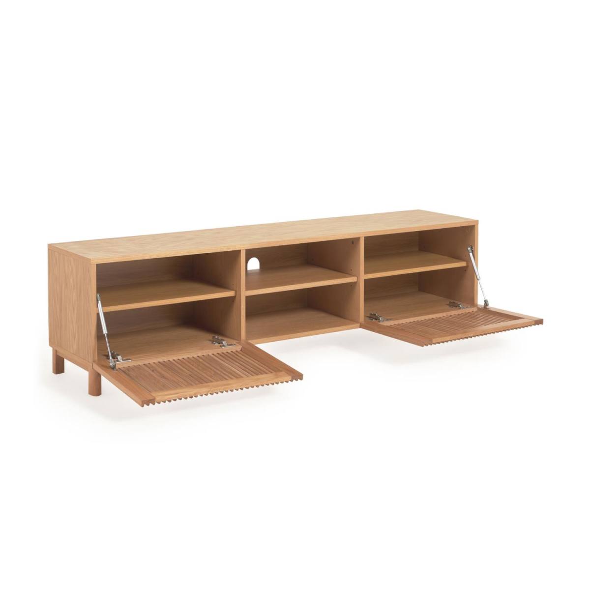 KAVE HOME Beyla TV-bord, m. 2 låger og 3 hylder, produktbillede 2 af 4, TV-borde hos HomeNordic