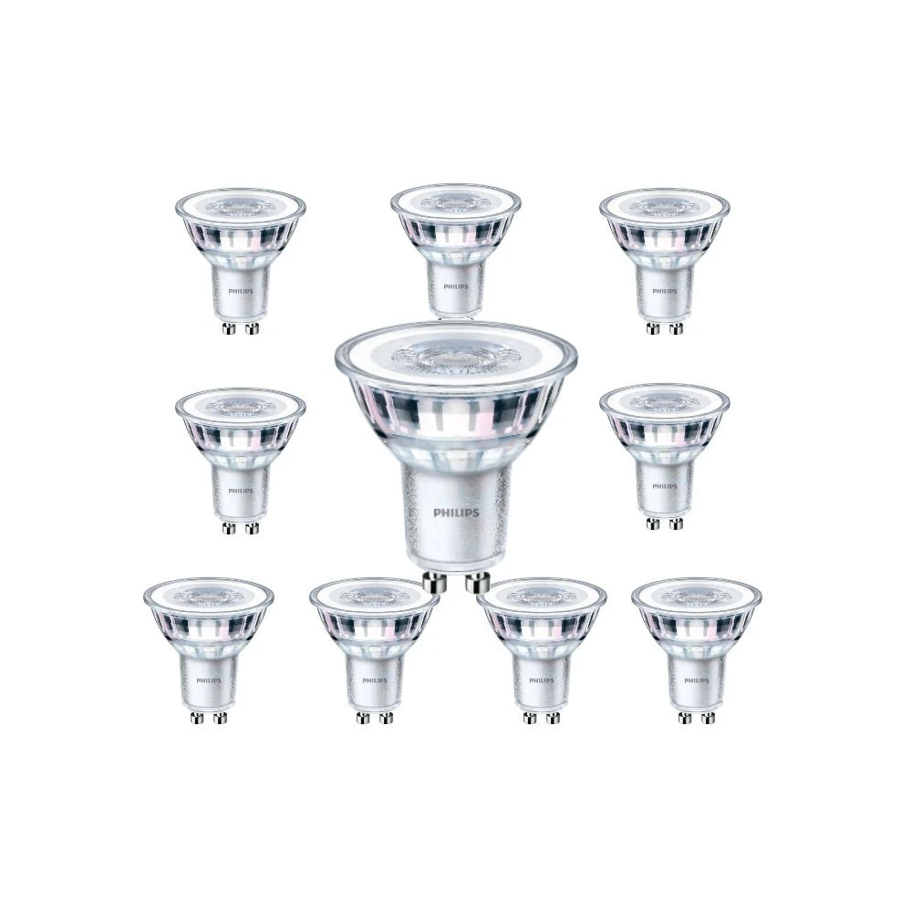 PHILIPS GU10 LED 3W i 2700K, 230Lm, Dæmpbar, Pærer hos HomeNordic