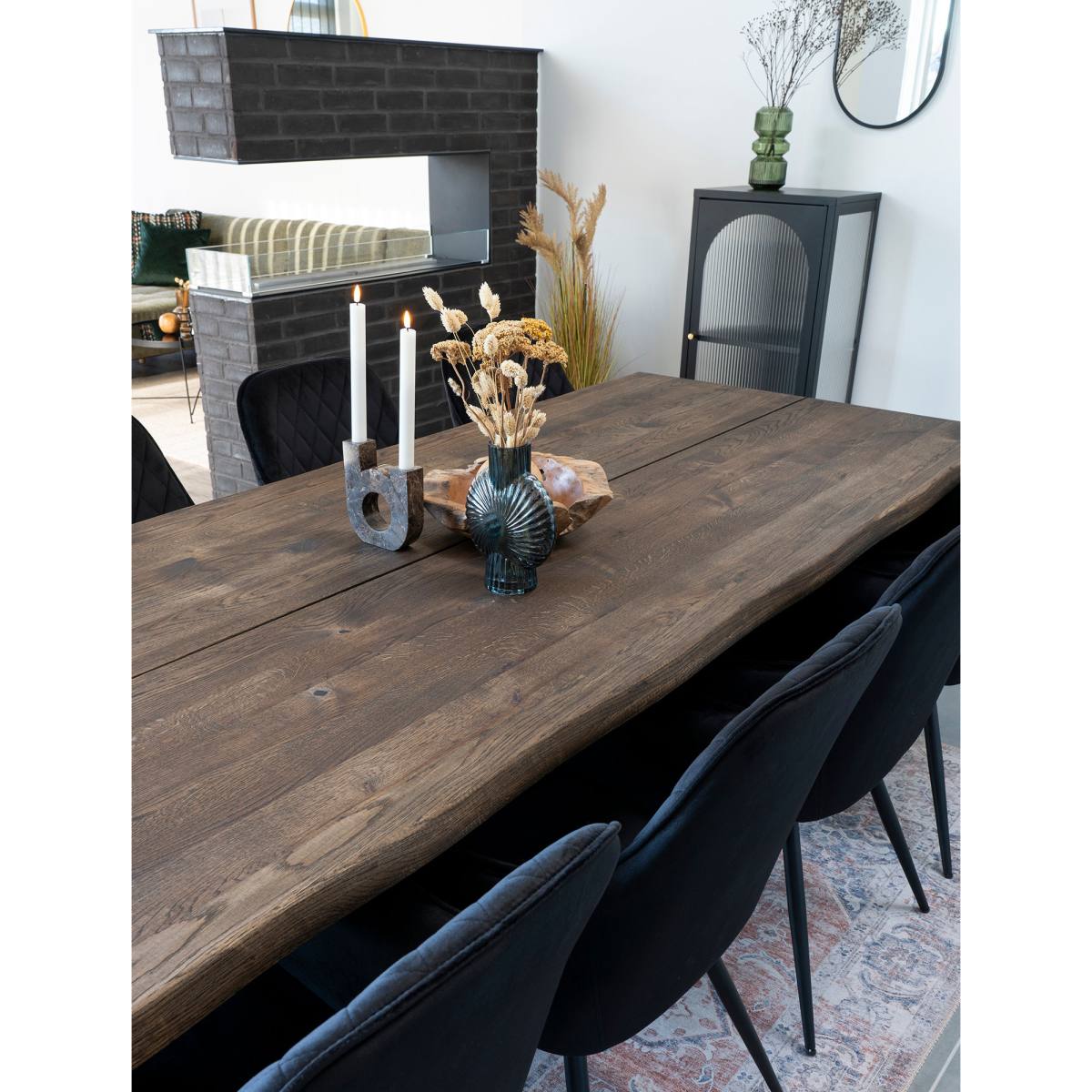 HOUSE NORDIC ADELAIDE SORT, produktbillede 9 af 9, Vitrineskabe hos HomeNordic