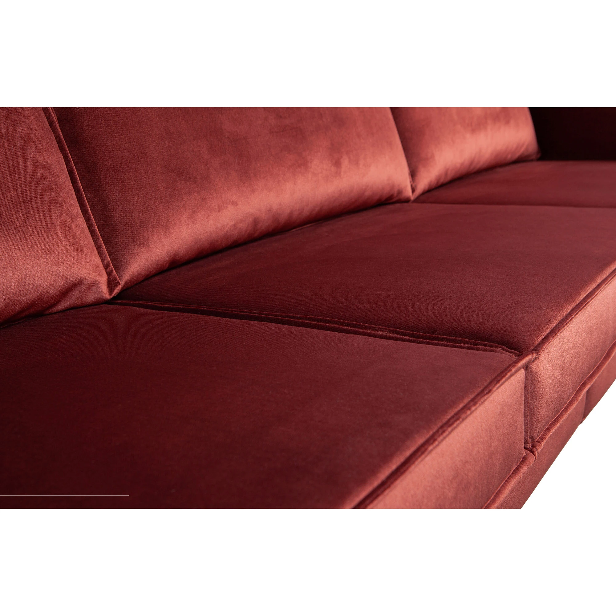 Rodeo 3-pers Sofa Velour, produktbillede 5 af 6, Sofaer hos HomeNordic