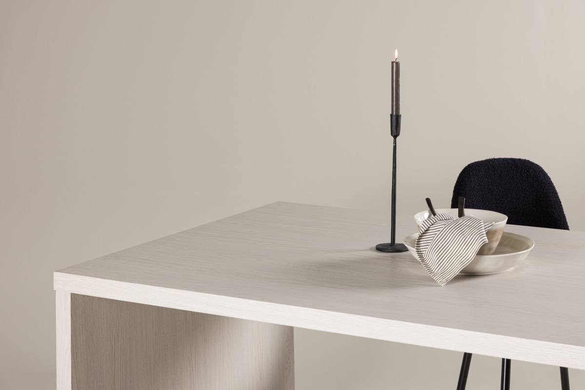 VENTURE DESIGN Mika spisebord, m. 2 hylder, produktbillede 15 af 17, Spiseborde hos HomeNordic