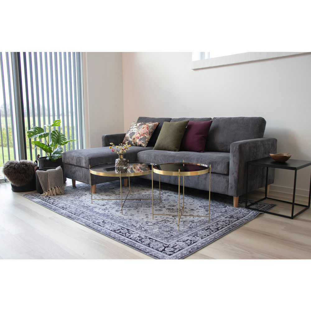 Zeta - Hjørnebord med sort plade, produktbillede 10 af 11, Moderne designs hos HomeNordic