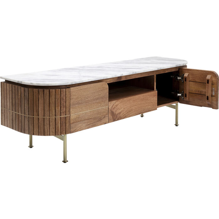 KARE DESIGN Grace TV-bord, m. 2 låger og 1 skuffe, produktbillede 4 af 12, TV-borde hos HomeNordic