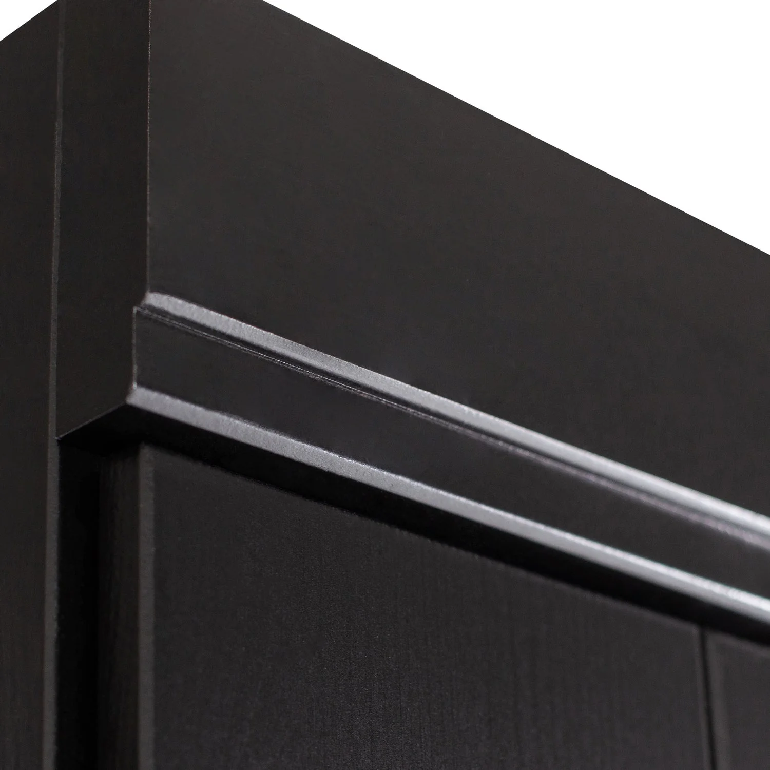 WOOOD - Connect 2-Dørs Skab Skuffer Skydedøre Sort FSC 195x94x53 cm, produktbillede 8 af 9, Garderobeskabe hos HomeNordic