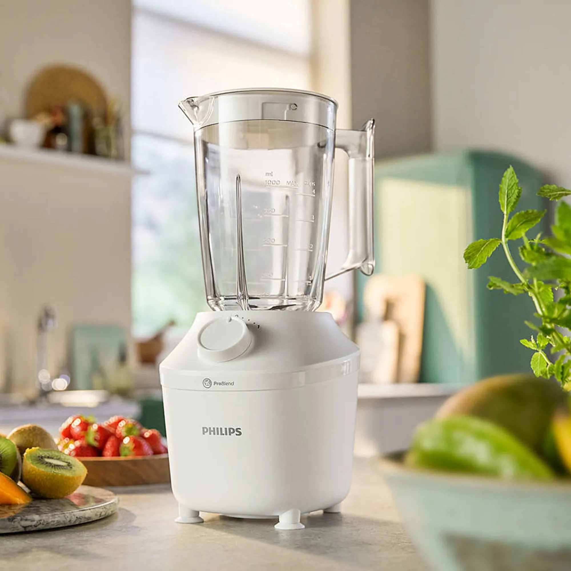 HR2041/00 3000 Series blender, 450 watt, hvid, produktbillede 3 af 10, Blendere hos HomeNordic