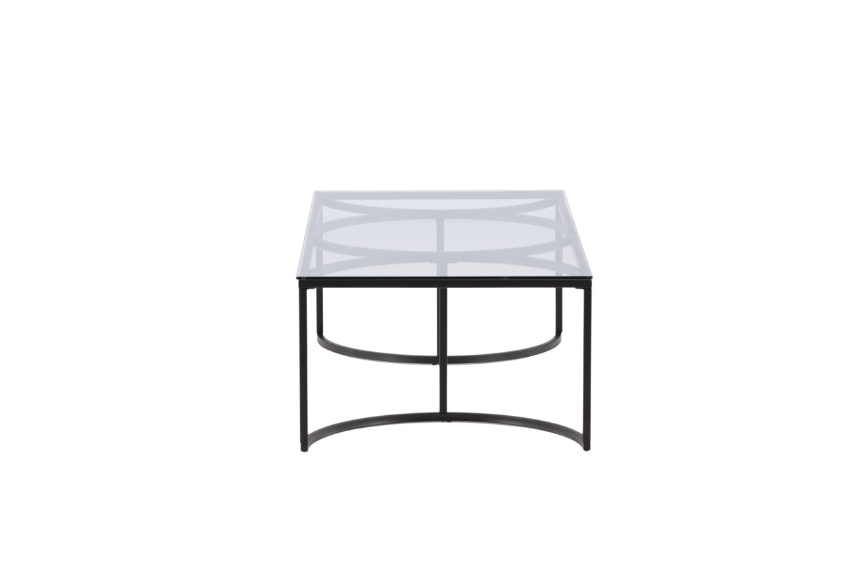 Plexus - Sofabord i glas og metal, 70 x 140 cm, produktbillede 7 af 10, Moderne designs hos HomeNordic