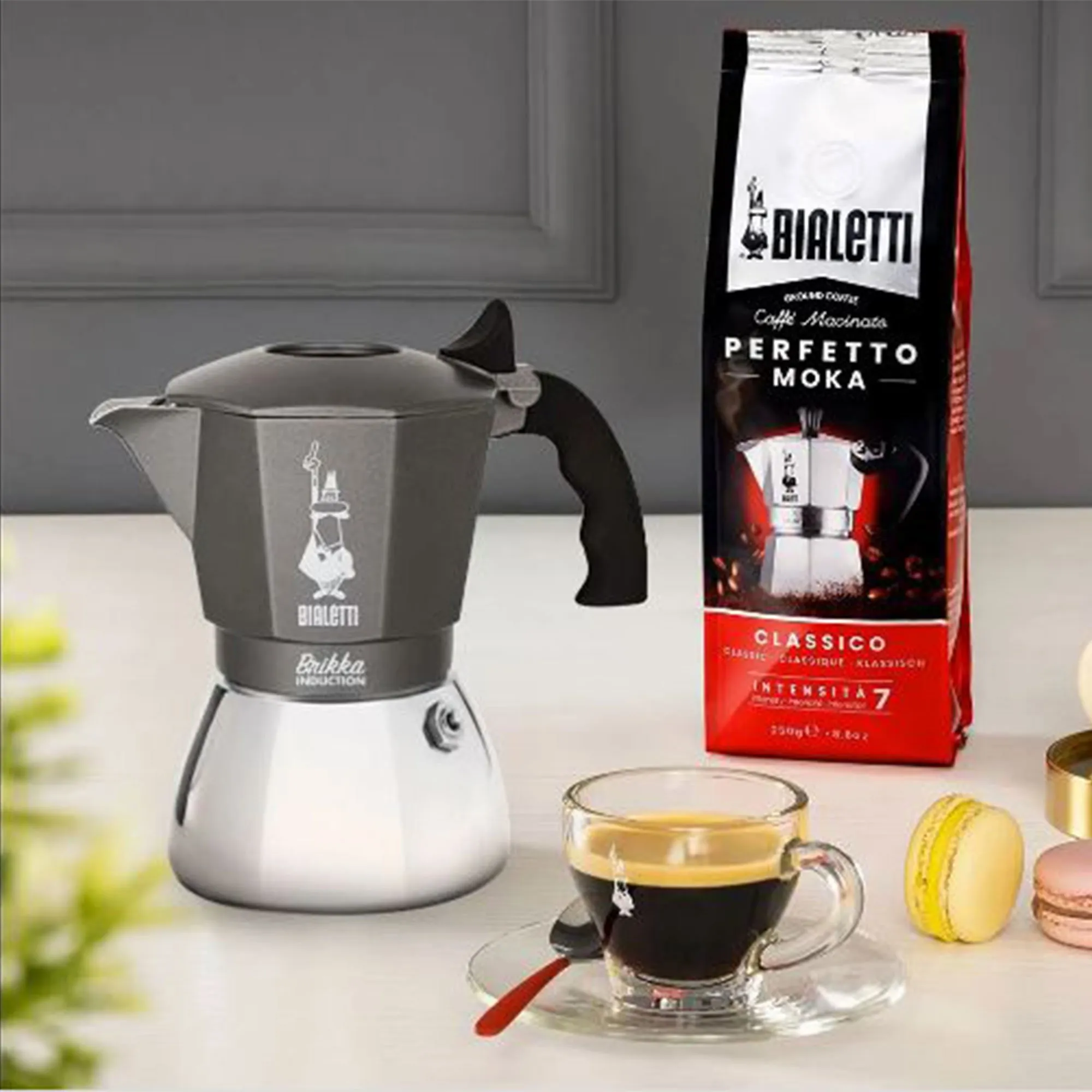Brikka mokkabrygger til induktion 4 kopper, produktbillede 3 af 3, Kaffemaskiner hos HomeNordic